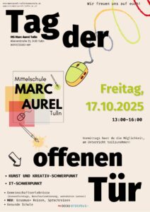 Plakat Tag der offenen Tür 2025